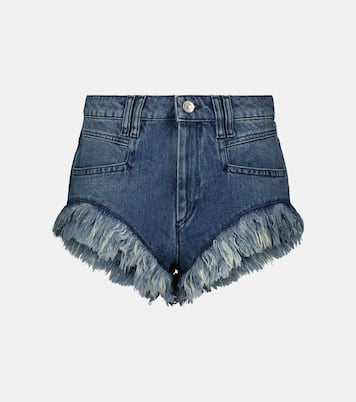 Shorts vaqueros Eneidao con flecos | Marant Etoile