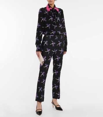 Pantaloni regular in misto lana | Valentino
