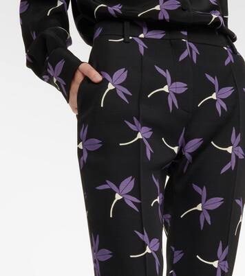 Pantaloni regular in misto lana | Valentino