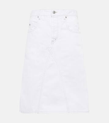 Falda midi vaquera Fiali | Marant Etoile