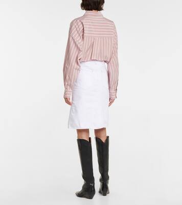 Falda midi vaquera Fiali | Marant Etoile