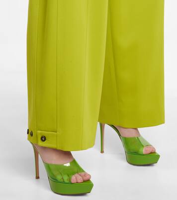 Betty PVC and patent leather sandals | Gianvito Rossi