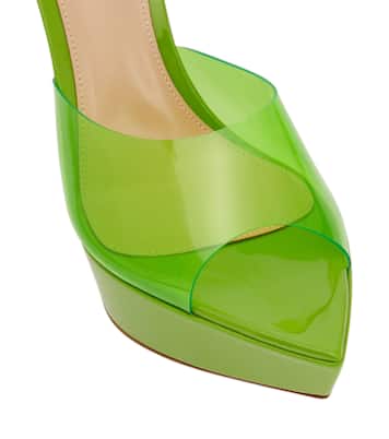 Betty PVC and patent leather sandals | Gianvito Rossi