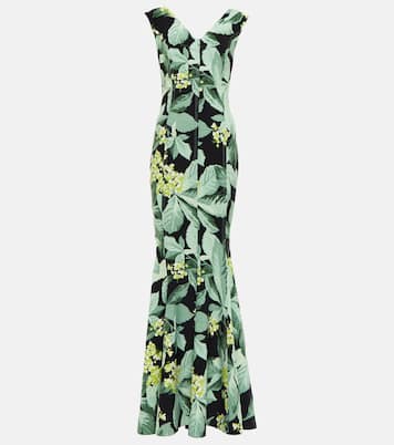 Vestido de fiesta Grace estampado | Norma Kamali