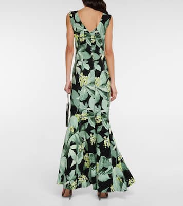 Vestido de fiesta Grace estampado | Norma Kamali