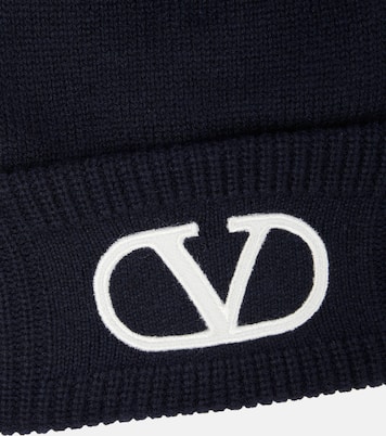 VLogo virgin wool beanie | Valentino
