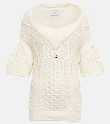 Top de punto trenzado de lana | Coperni