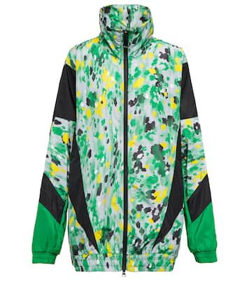 Leopard-print track jacket | Adidas by Stella McCartney