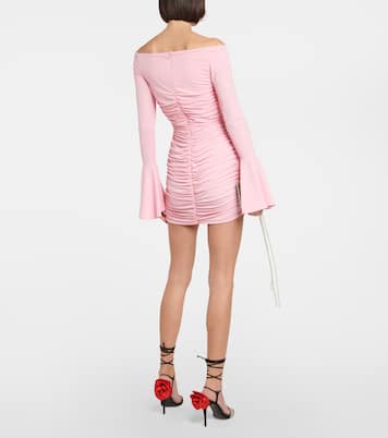 Ruched jersey minidress | Magda Butrym