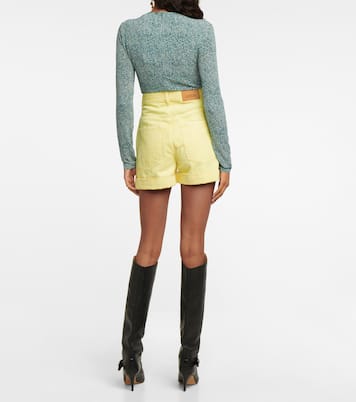 Shorts di jeans Vetanio a vita alta | Isabel Marant