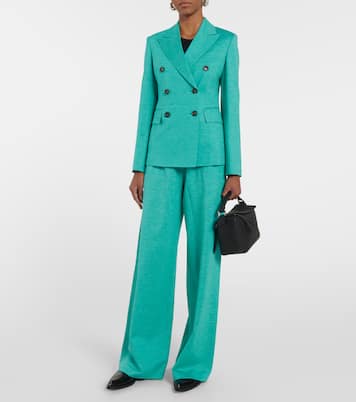 Hose Eolie aus Baumwolle und Leinen | Max Mara
