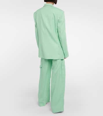 Blazer en lin mélangé | Stella McCartney