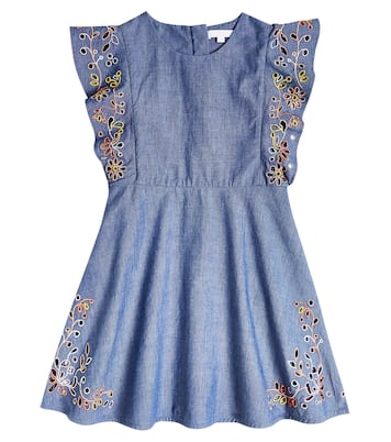 Kleid aus Baumwolle | Chloé Kids