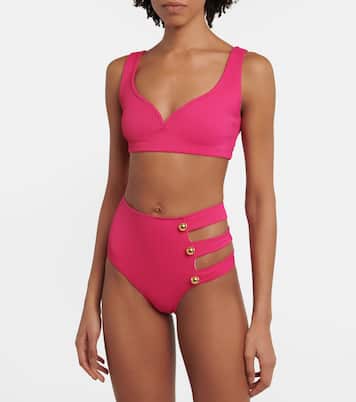 Kamala ribbed bikini top | Alexandra Miro