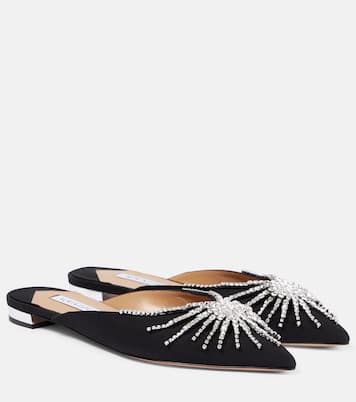 Sunshine embellished mules | Aquazzura