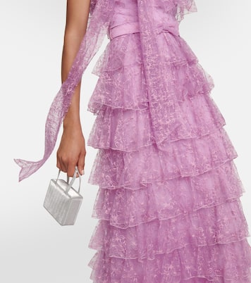 Maxikleid aus Tüll | Rodarte