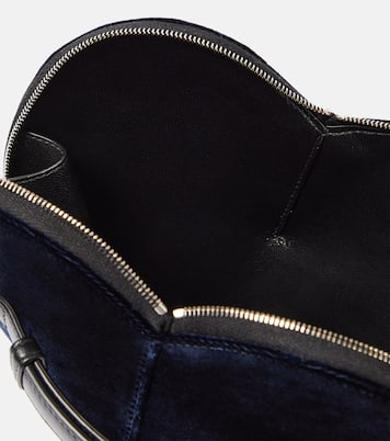 Clutch Le Cœur aus Samt | Alaïa