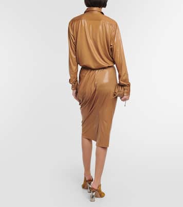 Midirock aus Jersey | Dries Van Noten