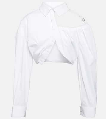 La Chemise Galliga cropped shirt | Jacquemus