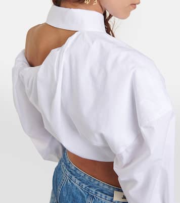 La Chemise Galliga cropped shirt | Jacquemus
