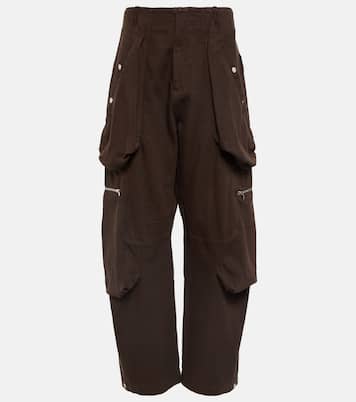 Le Cargo Croissant cotton cargo pants  | Jacquemus