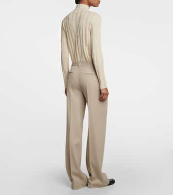 Pantalon ample Banew en laine vierge | The Row