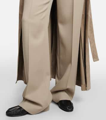 Pantalon ample Banew en laine vierge | The Row