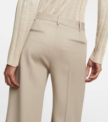 Pantalon ample Banew en laine vierge | The Row