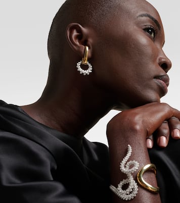Boucles d'oreilles Golden Strada en or 18 ct et diamants | Yeprem
