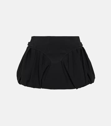 Mini-jupe en crêpe | Mugler