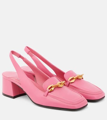 Slingback-Pumps Diamond Tilda 45 aus Leder | Jimmy Choo