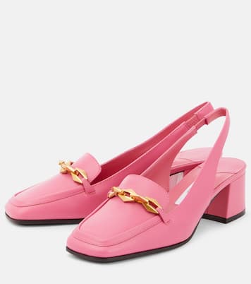 Slingback-Pumps Diamond Tilda 45 aus Leder | Jimmy Choo