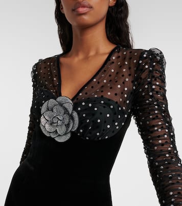Whitney embellished minidress | Rebecca Vallance