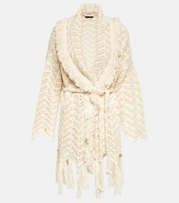 Cardigan Natural Chevron aus einem Baumwollgemisch | Alanui