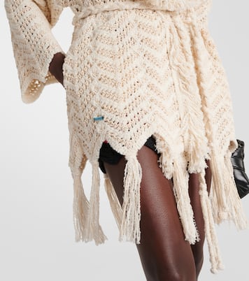 Cardigan Natural Chevron aus einem Baumwollgemisch | Alanui