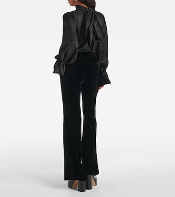 Pantaloni bootcut in velluto | Nina Ricci