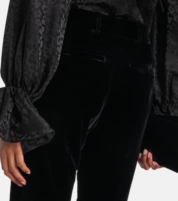 Pantaloni bootcut in velluto | Nina Ricci