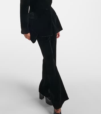 Pantaloni bootcut in velluto | Nina Ricci