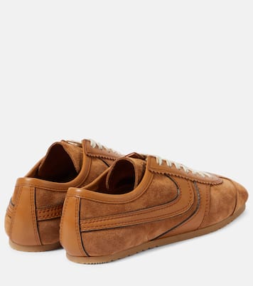 Baskets en cuir et daim | Dries Van Noten