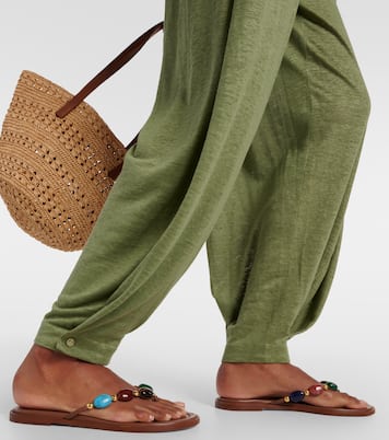 Hose Gargano aus Leinen | Loro Piana