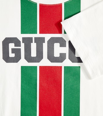 Camiseta de algodón estampada | Gucci Kids