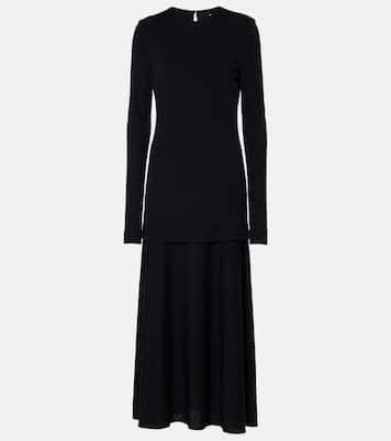 Abito lungo in jersey | Jil Sander