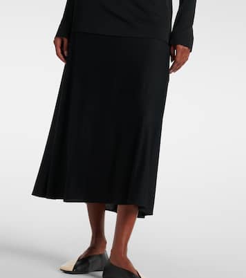 Abito lungo in jersey | Jil Sander