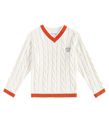 Pull Giorgi en coton, cachemire et laine | Bonpoint