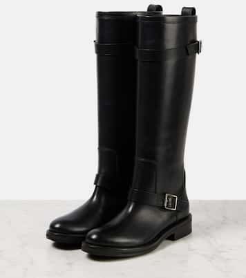 Bikerstiefel River aus Leder | Saint Laurent