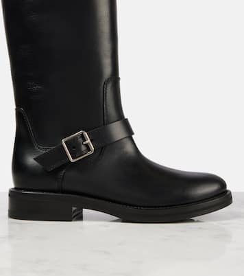 Bikerstiefel River aus Leder | Saint Laurent