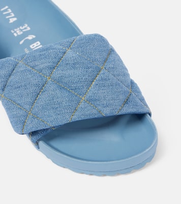 Mules Sylt en jean matelassé | Birkenstock 1774