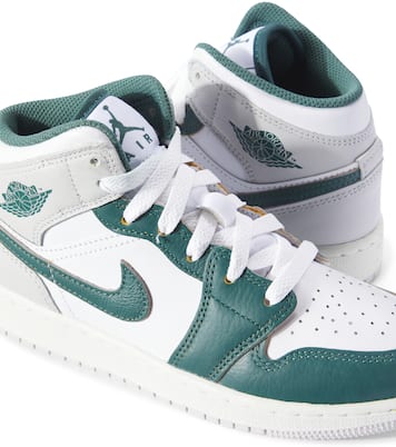 Baskets Air Jordan 1 Mid SE en cuir | Nike Kids