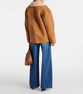 Jacke Tatoosh aus Veloursleder mit Shearling | Blazé Milano