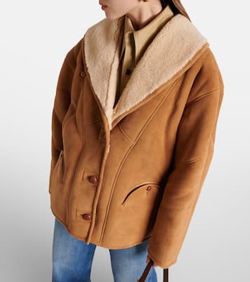 Jacke Tatoosh aus Veloursleder mit Shearling | Blazé Milano